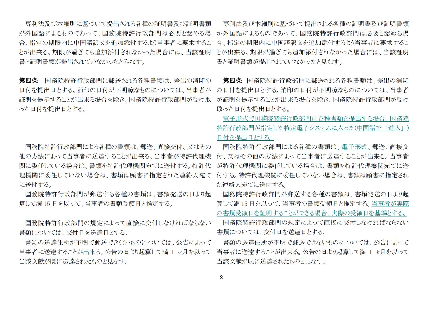 中華人民共和國専利法実施細則（新舊対照表） (2024.1)_01.jpg